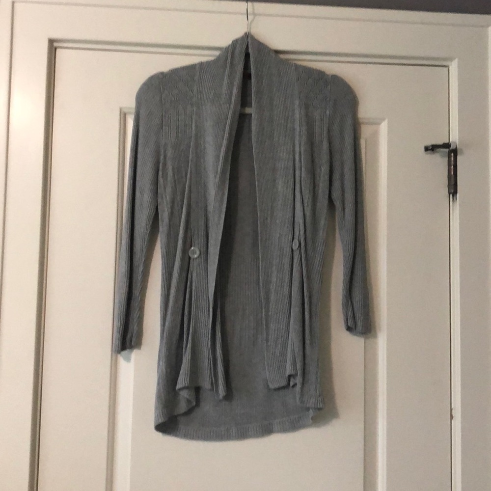 Grey Cardigan